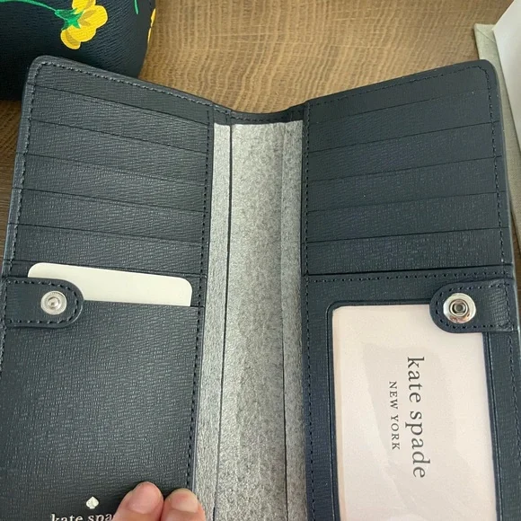 Kate Spade New York Floral Satchel Crossbody Bag + Matching Wallet NWT - Picture 2 of 7